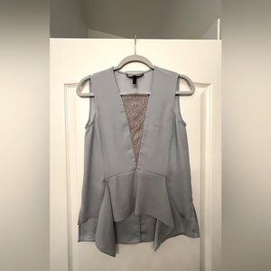 BCBG Pale Blue Blouse XXS